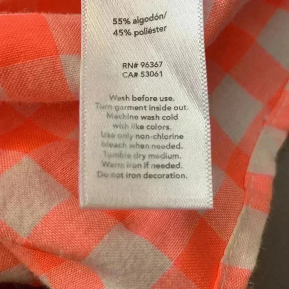 Five for 25 Oshkosh bright summer top, 55% cotton/45% polyester - Picture 6 of 6